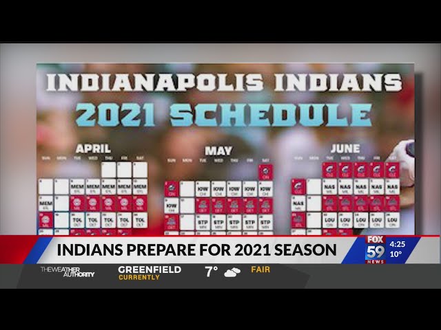 The Indianapolis Indians Baseball Schedule is Here!