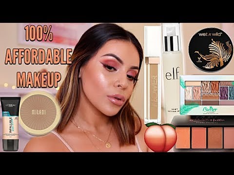 DRUGSTORE EVERYDAY GLOWY MAKEUP ROUTINE: SPRING MAKEUP 2019 | JuicyJas - UCqTR5f7YkGro3cPv23SqcqQ