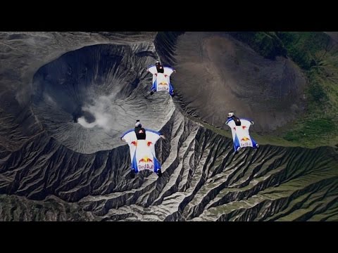 Wingsuit Flight Over an Active Volcano - UCblfuW_4rakIf2h6aqANefA