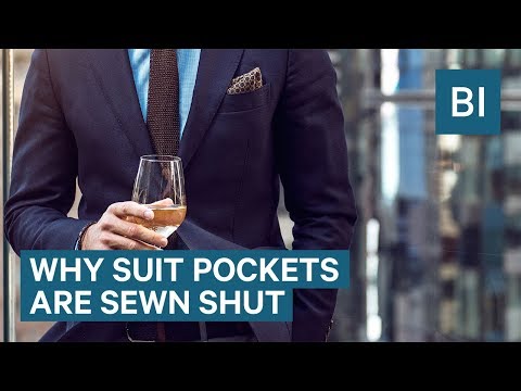 Here's Why Suit Pockets Are Sewn Shut - UCcyq283he07B7_KUX07mmtA