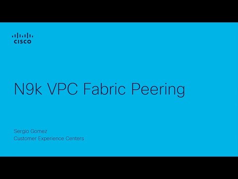 N9k VPC Fabric Peering