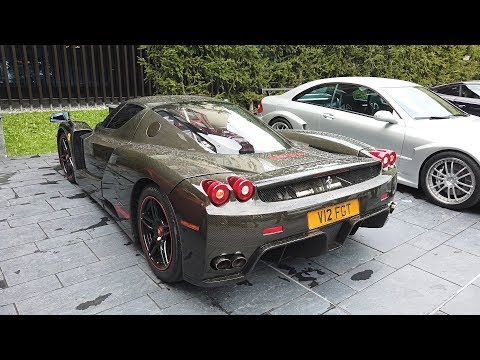 Una Ferrari Enzo in CARBONIO A VISTA"! ?