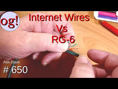 Internet Wiring Vs RG-6 (#650)