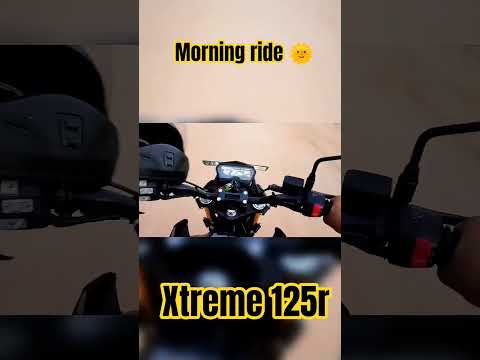 morning ride 🌻 ll hero xtreme 125r #xtremevlogs786#shortsfeed #shorts #viral #xtreme #ytshorts #new