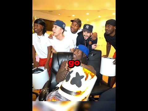 Kai Cenat Reacts <strong>to</strong> Marshmello's <strong>Face</strong> Reveal 🤣