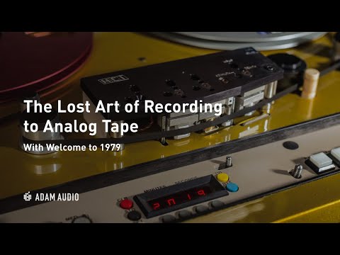 The Lost Art of Recording to Analog Tape | ADAM Audio