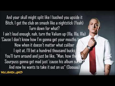 Eminem - The Ringer (Lyrics)