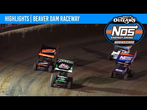 World of Outlaws NOS Energy Drink Sprint Cars | Beaver Dam Speedway | May 31, 2024 | HIGHLIGHTS - dirt track racing video image