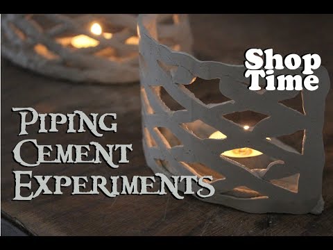 Piping Cement Experiments - UC3CrzXzBFVqEopj5T1jiRtA