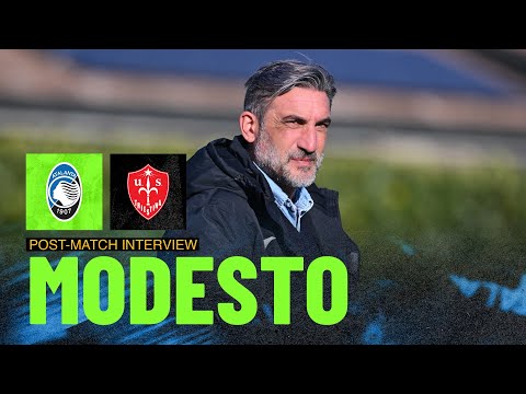 Atalanta U23-Triestina 3-1 | Francesco Modesto: “Grande vittoria da parte dei ragazzi” -ENG SUBs