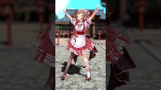 【HIMEHINA】キスキツネ【踊ってみた】 #Shorts #vtuber #くまのりんご ＃ヒメヒナ #mmd #dance
