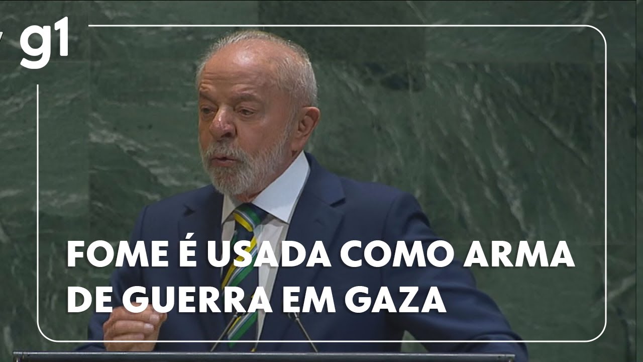Lula Fome é usada como arma de guerra em Gaza