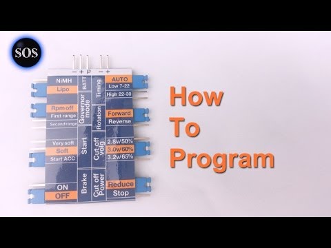 How to Program Hobbyking Blue ESC - UCMKbYv-MCXxZlzEPlukCmNg
