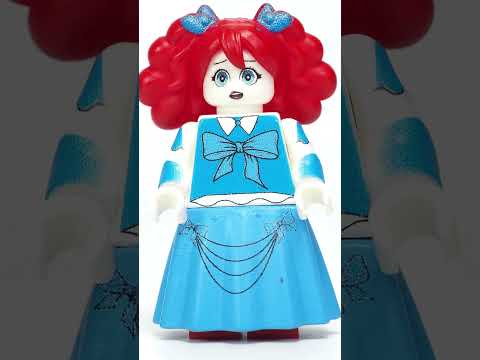LEGO Poppy Playtime: Chapter 5 | The Prototype 1006 | Lily Lovebraids Minifigure Stop Motion #Shorts