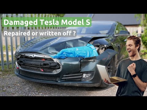 Update on my damaged 2014 Tesla Model S. Is it to be repaired or written off?