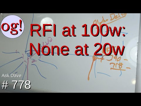 RFI at 100w: None at 20w (#778)