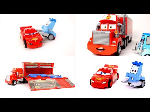 カーズ マックイーンのブロックまとめ　レゴブロック＆メガブロック　Cars LEGO & Mega Bloks