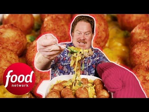 Casey Battles To Beat This Undefeated 3 LB Casserole In Less Than 30 Minutes | Man V Food
