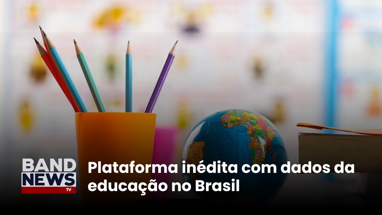 Nova plataforma reúne dados inéditos sobre a educação no Brasil | BandNews TV