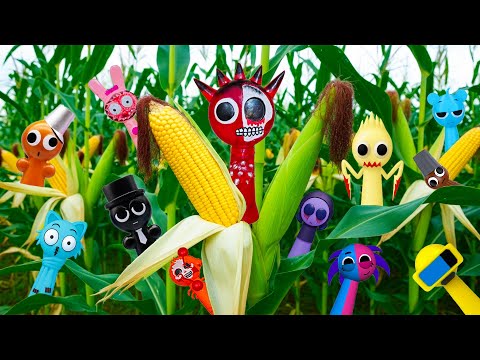 The Hidden Sprunki in Every Corner of the Cornfield... You Won’t Believe This!