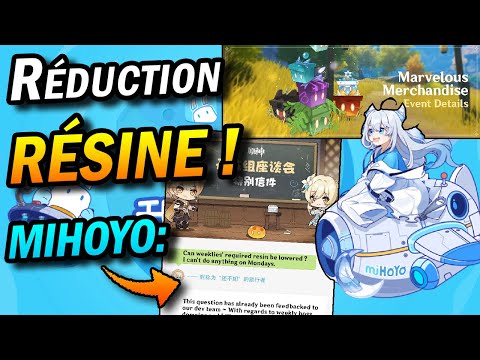 Nouvel EVENT! Discutions développeurs ↓RÉSINE boss ...