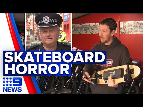 Teen fighting for life after falling off e-skateboard in Adelaide’s south | 9 News Australia