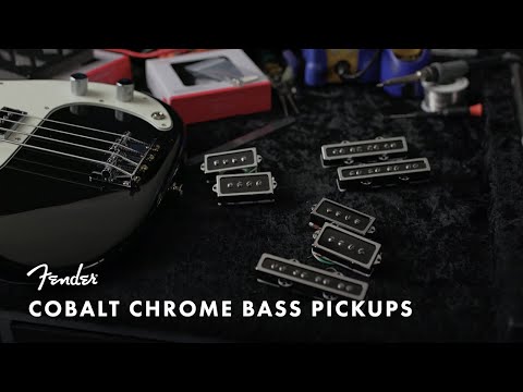 Cobalt Chrome Bass Pickups | Fender