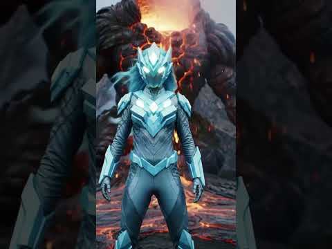 #superhero Solara Flare, Vortex Warden & Prism Shift vs Lava Monster #entertainment #shorts