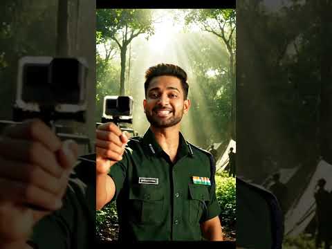 vlog karte hue fouji bhai #ब्लॉग बनाते हुए फ़ौजी भाई #army #indianarmy #vlog #shorts #soldier