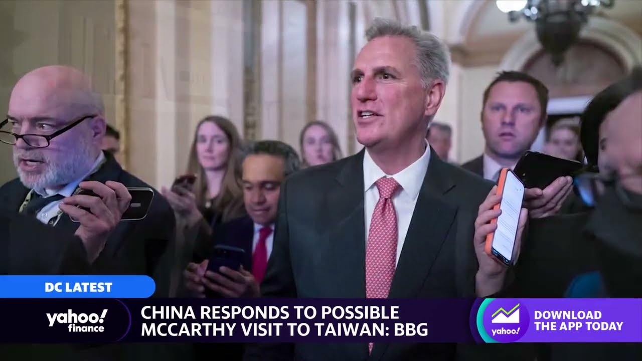 China responds to House Speaker McCarthy’s (R) possible visit to Taiwan