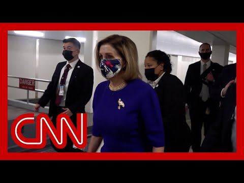 'Shame on us': New video shows Pelosi upset while leaving Capitol on January 6