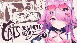 「💖Cats Organized Neatly」chill chatting time「暁月夢/Akatsuki Yume・Vtuber」