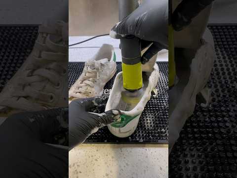 Did you know this tool for cleaning sneakers  has been discontinued? #sneakers #asmr #cleaning
