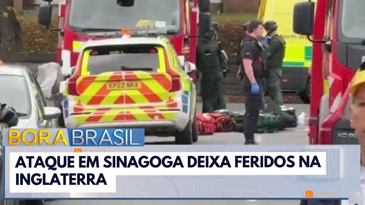 Ataque em sinagoga deixa feridos na Inglaterra