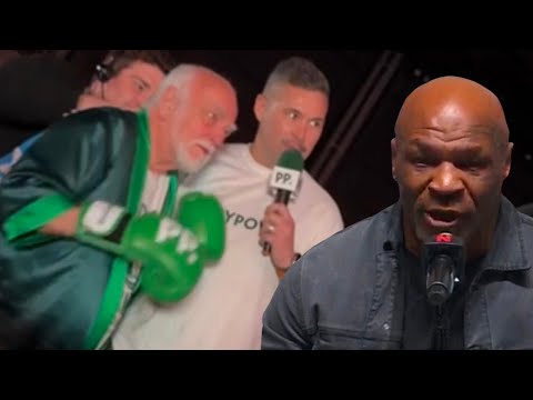 TONY BELLEW GATECRASHES MIKE TYSON & JAKE PAUL PRESS CONFERENCE