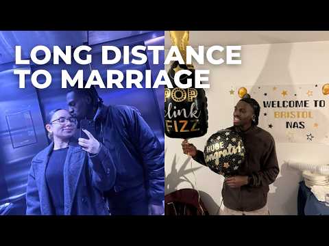 LONG DISTANCE IS OVER WITH MY FIANCE | first week in the same city + wedding planning