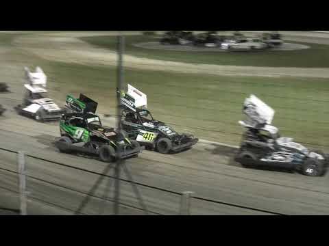 Superstocks Race 2 Meeanee Speedway 13 April 2024 - dirt track racing video image