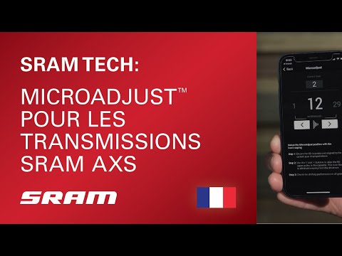 MicroAdjust™ pour les transmissions SRAM AXS