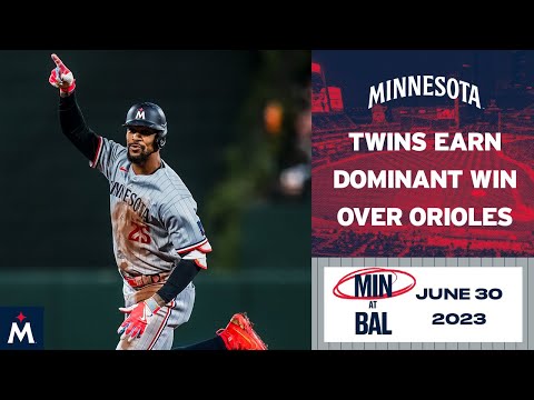 Twins vs. Orioles Game Highlights (6/30/23) | MLB Highlights video clip