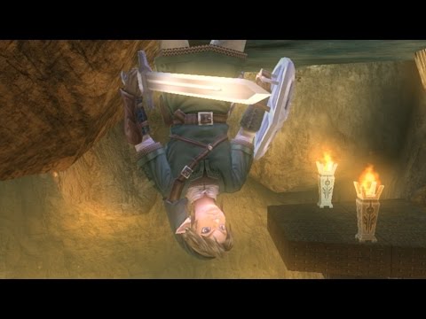 Zelda: Twilight Princess HD: Walking on the Ceiling in Goron Mines - UCKy1dAqELo0zrOtPkf0eTMw