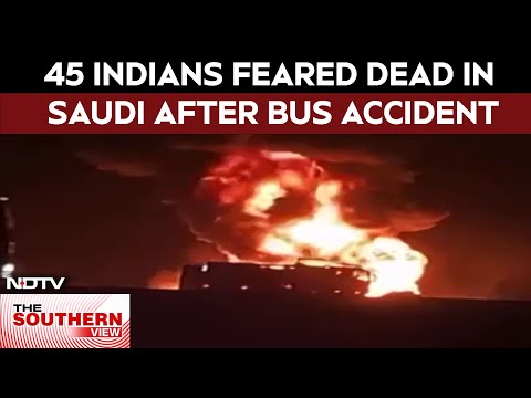 Mecca Accident News | 45 Indians Feared Dead In Saudi Arabia After Bus Accident