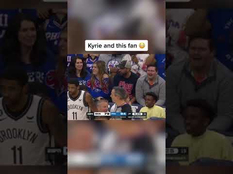 Kyrie had some words for this fan 👀