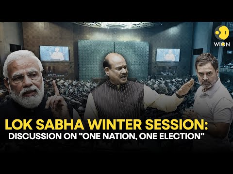 Lok Sabha Parliament Winter Session LIVE: 'One Nation, One Election' Bill On Hold? | WION LIVE