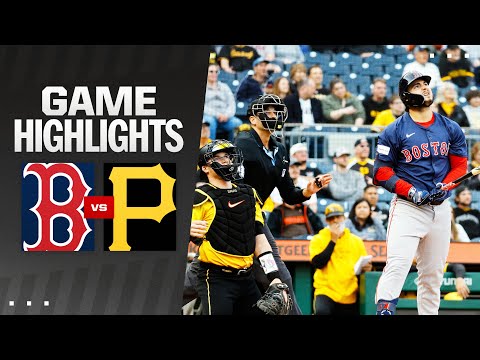 Red Sox vs. Pirates Game Highlights (4/19/24) | MLB Highlights video clip