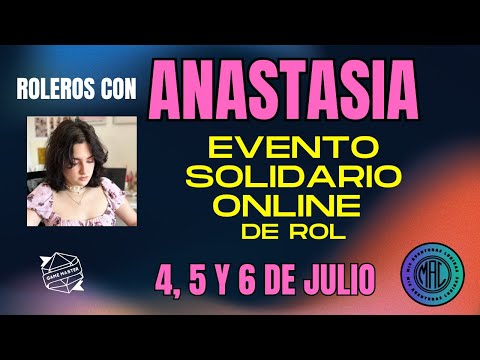 Roleros con Anastasia - Evento online de Rol
