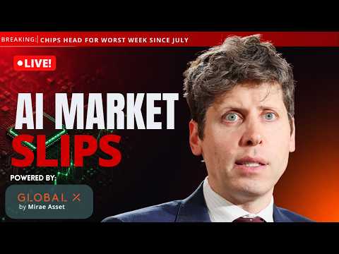 OPENAI VALUATION SLIPS: AI DEBT FEARS EXPLODE 🚨 $CRWV Fall 23% | Stock Market Live
