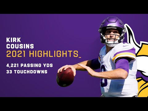 Kirk Cousins Highlights from 2021 Season | Minnesota Vikings video clip