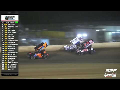 8.30 POWRi Honest Abe Roofing 410 Outlaw Sprint League at Lake Ozark Speedway | Highlights - dirt track racing video image