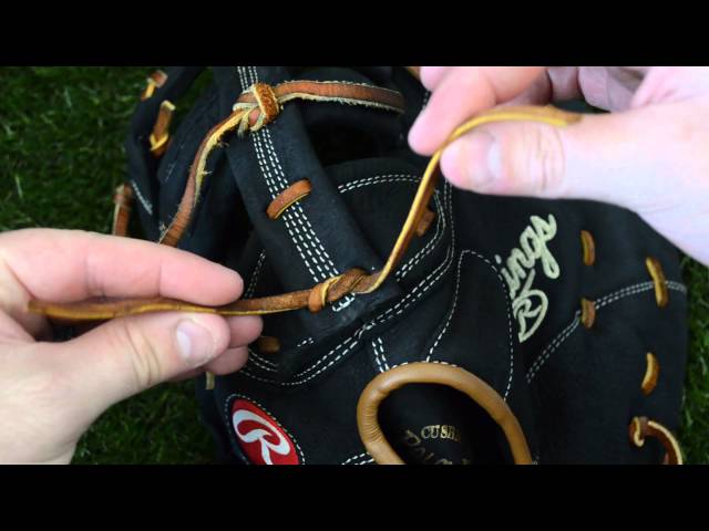 How to Tie Baseball Glove Laces