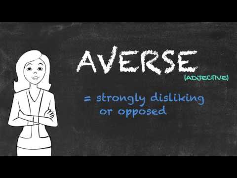 Adverse vs Averse - English Grammar - Teaching Tips